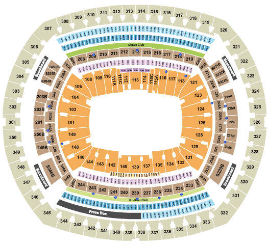 MetLife Stadium Supercross Seating Chart